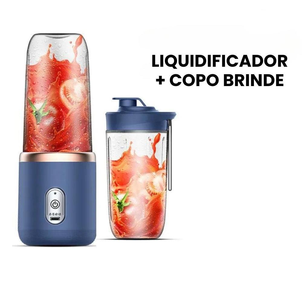 Liquidificador Portátil QuickMix™ + Copo de Brinde