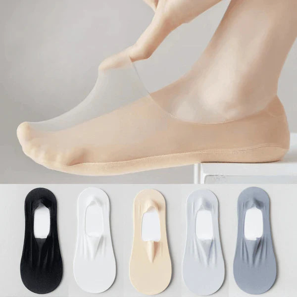 Meias Anti-Odor Invisíveis ConfortFEET - LEVE 5 PARES E PAGUE 3