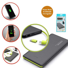 Carregador Portátil Pineng 10.000mah