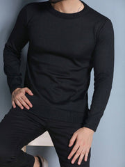 Camisa De Tricô Masculina