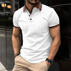 Camisa Polo Masculina Gola V