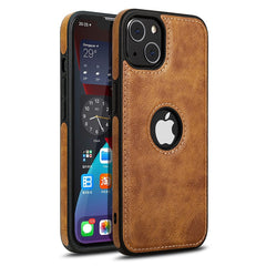 Capa de Couro Slim Luxo Ultra fina para Iphone