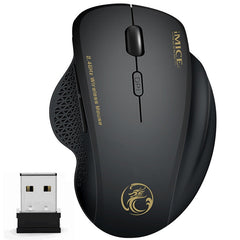 Mouse Ergonômico Sem Fio MICE 6 Botões Até 1600 dpi