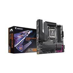 GIGABYTE B650M AORUS ELITE New 12+2+2 phase power Micro-ATX AMD B650 DDR5 6600(OC) MHz M.2 USB3.2 192G Socket AM5 Motherboard