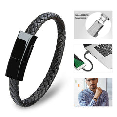 A pulseira elegante que carrega seu telefone em qualquer lugar