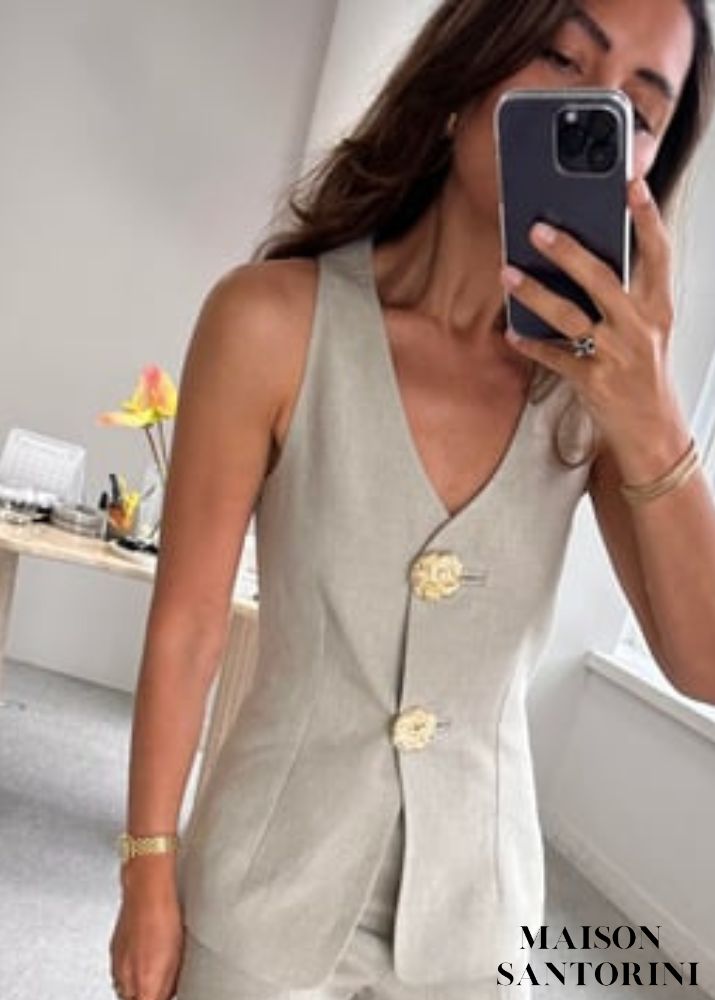 Cropped Santorini Kieta
